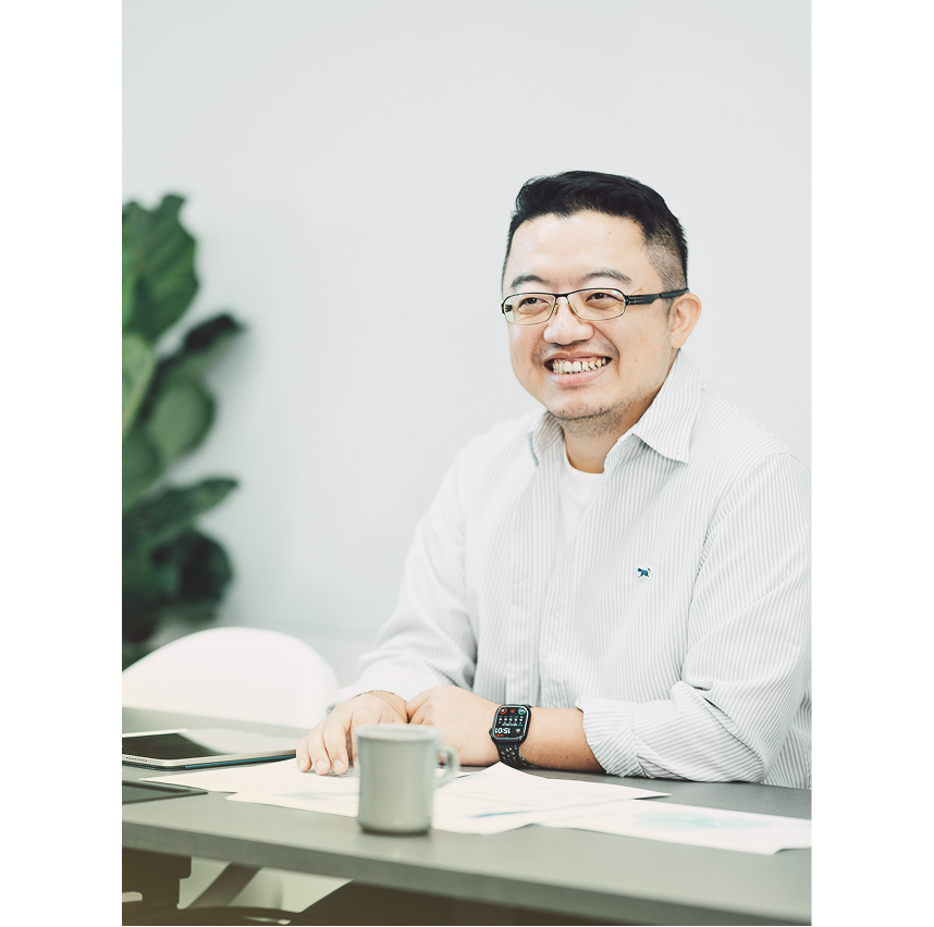 方睿科技 Funraise 技術團隊代表人物形象照，傳達 AI 科技引領的不動產產業願景